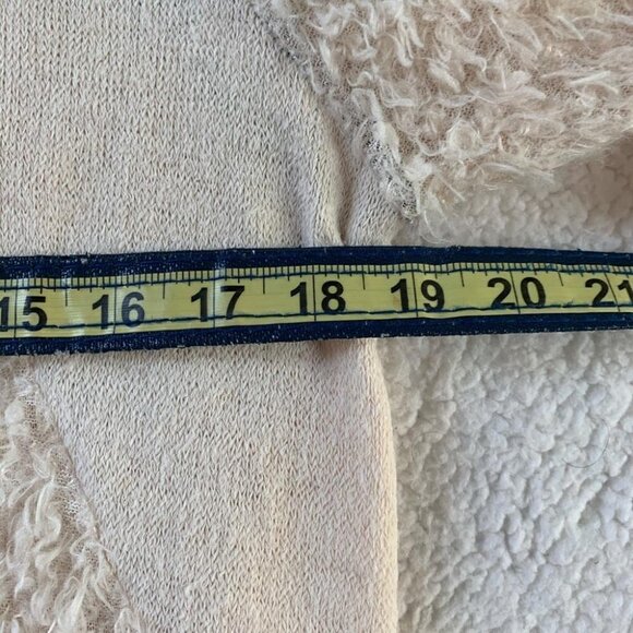 Anthropologie Fuzzy Sweater Dress with Black Lace Detail Women’s Small Medium - Picture 8 of 8